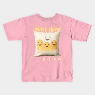 ghost throw pillow Kids T-Shirt